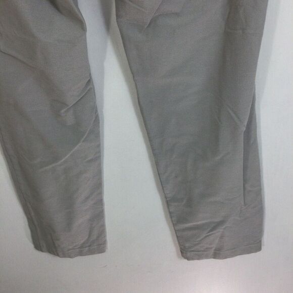 Eileen Fisher Womens Viscose Pull on Stretch Casual Tapered Pants Gray Sz Medium - Picture 8 of 10